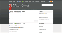 Desktop Screenshot of nmk-vikedal.net