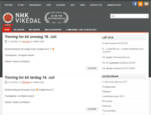 Tablet Screenshot of nmk-vikedal.net